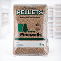 Pellets de madeira de PELLETS PINEWELLS – Palete com 15 kg 20 sacos